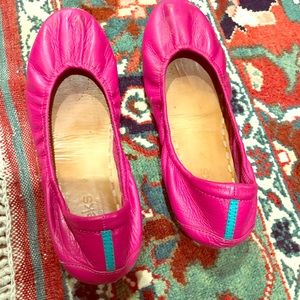 Tieks ballet flats, hot pink / magenta